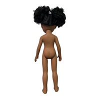 Poupée de mode en vinyle de 14 pouces avec des tresses noires, tenue Sweet Heart, jouet de simulation pour enfants à partir de 3 ans