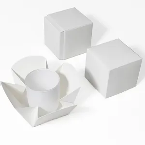 Candle Printed Gift Paper Lift 2 Piece Rigid Box