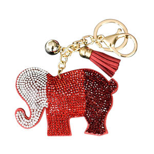 Porte-clés en métal personnalisé JIAYUE avec incrustation de couronne en cristal, porte-clés plaqué or comme cadeau de voyage - Product Image 2