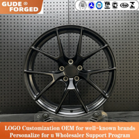 Jantes forgées GUDE personnalisées en satin/noir mat de 17 à 23 pouces VS5RS pour BMW M2 M3 M4 M5 Audi A3 A4 Q3 SQ5 S5 RS5 RS6 Mercedes Lexus
