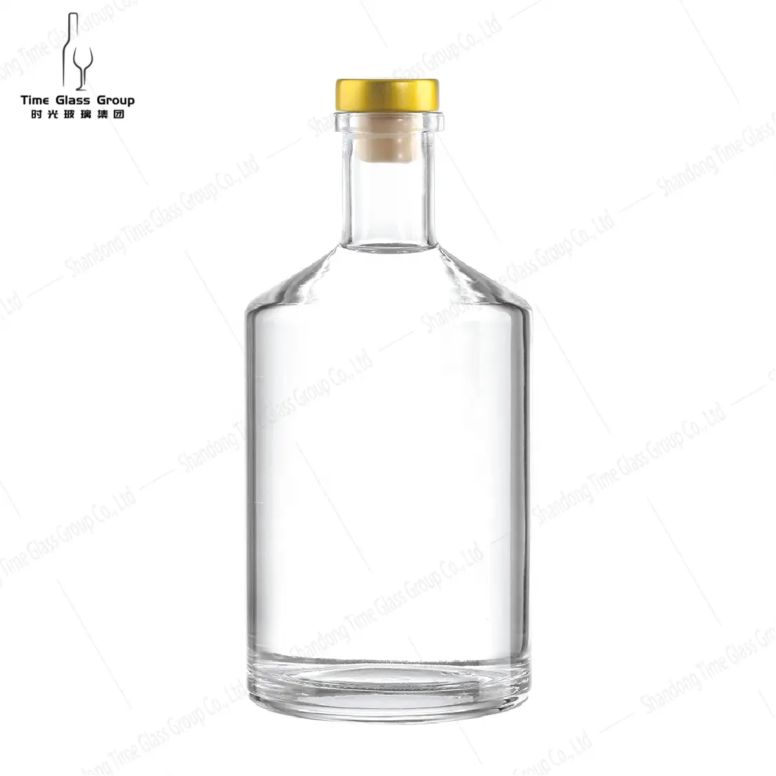 Populaire Ontwerp Verrassing Prijs Glazen Fles 500/ 750 Ml Glazen Drank Fles Voor Whisky Wodka