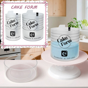 Moldes Versátiles <span class=keywords><strong>para</strong></span> Decoración de Pasteles, Forma Redonda <span class=keywords><strong>para</strong></span> Crema y <span class=keywords><strong>Fondant</strong></span>, Accesorios de Cocina, Compra al por Mayor - Product Image 2