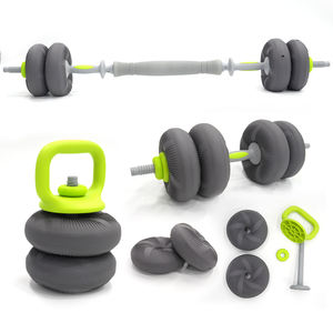VIGFIT New Design Free Weights Grey Adjustable <strong>Dumbbell</strong> 15KG Soft <strong>Dumbbell</strong> Hand Weights <strong>Set</strong> with Iron Sand Filling Barbell <strong>Dumbbell</strong> <strong>Set</strong> - Product Image 6