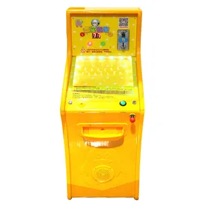 Máquinas de juego de Arcade que funcionan con monedas de diversión dorada, juguete educativo, máquina expendedora electrónica de pinball