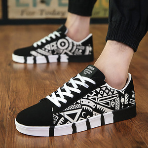 Chaussures d'été à semelle souple à lacets pour jeunes étudiants, chaussures plates décontractées <span class=keywords><strong>en</strong></span> toile coréenne pour Sports d'intérieur et d'extérieur - Product Image 4