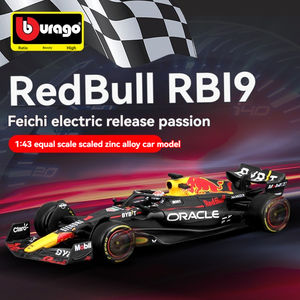 Coche modelo fundido a presión <span class=keywords><strong>1</strong></span>:<span class=keywords><strong>43</strong></span> aleación <span class=keywords><strong>Red</strong></span> <span class=keywords><strong>Bull</strong></span> RB19 <span class=keywords><strong>F1</strong></span> #<span class=keywords><strong>1</strong></span> #11 ALPINE BWT #31 ruedas móviles Metal coche modelo coche juguete exhibición coleccionar - Product Image 2