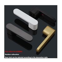 Serrure intérieure écologique Poignée de porte Serrures magnétiques silencieuses des portes et poignées intérieures
