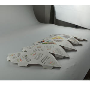 Неравномерной формы круглые 3D календари мой первый уникальный 2024 календарь пользовательская печать настольного календаря с персональным логотипом - Product Image 4