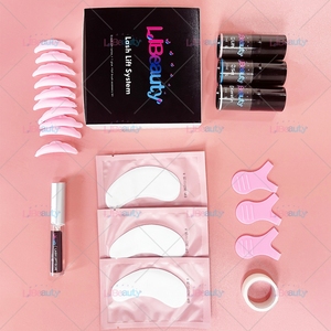 Solution professionnelle de rehaussement de cils <span class=keywords><strong>semi</strong></span>-<span class=keywords><strong>permanent</strong></span> coréen pour salon, kit de rehaussement de cils en gros avec marque privée, kit de rehaussement de cils à la kératine - Product Image 4