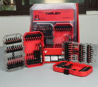 TOOLJOY Factory Hot Sale 41pcs Impact Bit Set Wholesale Popular Screwdriver Bit Set With S2 Steel Material and Strong Magnetic