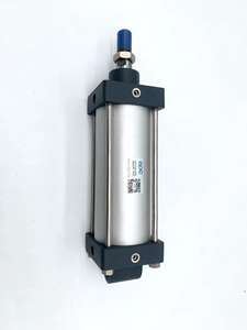 Gamma di corsa del cilindro pneumatico Standard della <span class=keywords><strong>nuova</strong></span> <span class=keywords><strong>serie</strong></span> SC di <span class=keywords><strong>dimensioni</strong></span> del foro di 25 ~ 1000mm di 32 ~ 320mm - Product Image 2