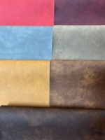 Afrique offre spéciale cuir synthétique pvc et semi pu pour meubles canapé de luxe et siège de voiture avec sensation de main de canapé