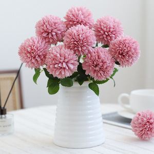 Anna's Chrysanthemum Single Stem <b>Artificial</b> <b>Flower</b> Silk High Simulation Nordic Style Home Table Decoration - Product Image 2