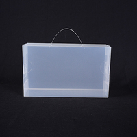 Boîte en plastique PP PVC PET haute transparence à vente chaude Fabricant de boîtes en plastique personnalisées Boîte pliante en plastique