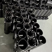 Aérateur spiral rétractable pour eaux usées industrielles - Diffuseur cyclonique durable pour usines