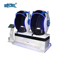 Simulateur de vol Epark de réalité virtuelle 9d, chaise de mouvement Vr, Machine de cinéma pour jeux à vendre, 2 sièges