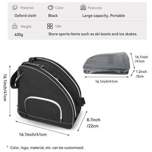 Échantillon gratuit BSCI - Sac de voyage léger pour ski et snowboard, sac à patins à glace pliable, sac à chaussures de ski personnalisé - Product Image 5