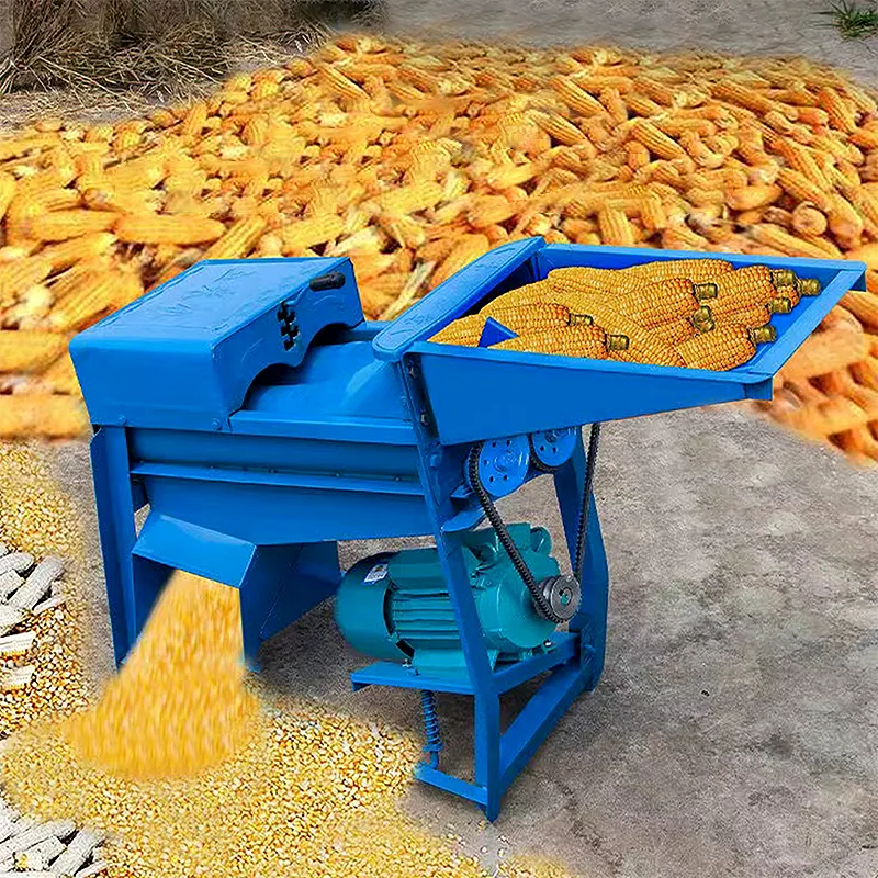 Trebbiatrice per mais ad alta efficienza all'ingrosso della fabbrica trebbiatrice per mais usata trebbiatrice per mais sgranatrice per mais con agricoltore