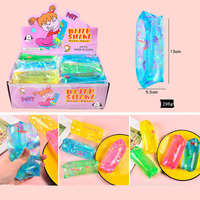 Serpent d'eau chaude Fidget jouet Wiggler serpents tour Stress jouet glissant délicat Wiggler Tube Squishy sensoriel Fidget serpent jouet