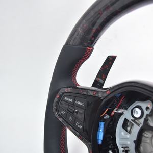 Volante para <span class=keywords><strong>BMW</strong></span> G20 G30 G31 G32 X4 G02 M2 G87 M3 G80 G42 F90 G11 G Series Volante de fibra de carbono <span class=keywords><strong>Interior</strong></span> del coche - Product Image 5