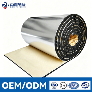 Feuille de mousse de caoutchouc NBR PVC moderne, écologique, ignifuge et isolante thermiquement, avec feuille d'aluminium pour toiture industrielle - Product Image 1