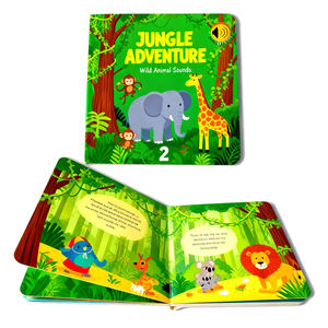 Livre sonore personnalisé de haute qualité pour enfants, livres de contes pour tout-petits, rhymes de crèche, musique, livre sonore personnalisé, couverture rigide en papier - Product Image 1