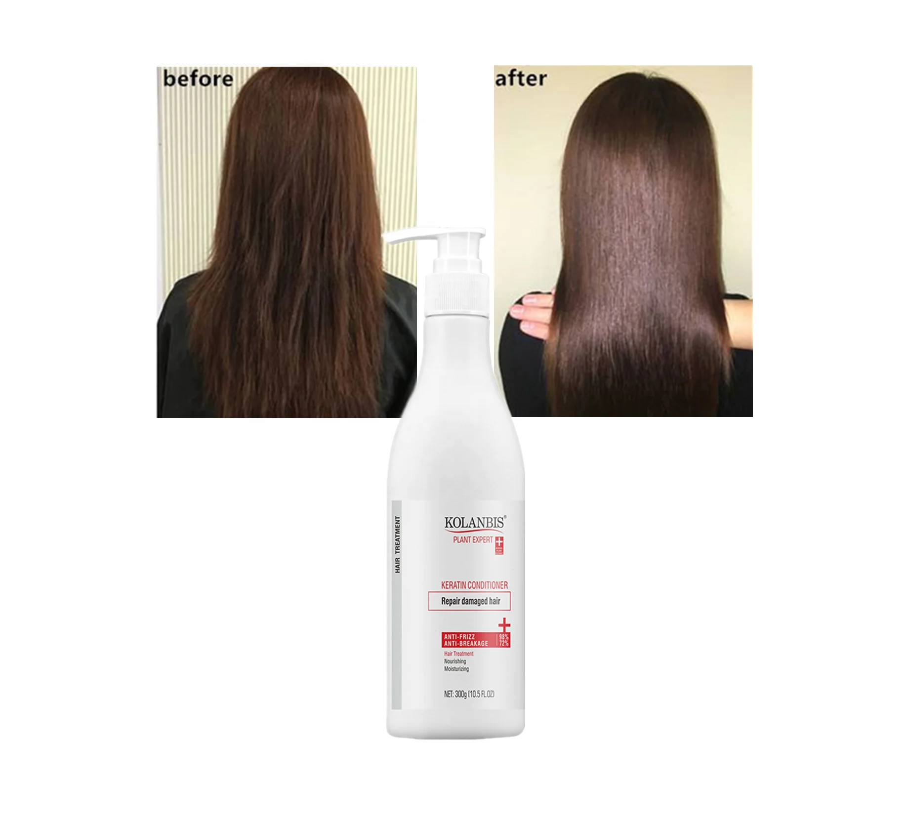 Высококачественный Кератиновый глицериновый жидкий глицериновый масляный кондиционер KOLANBIS, мгновенное разглаживание