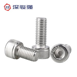 304 Stainless Steel <b>Socket</b> Head Cap <b>Screws</b> & Bolts M2-M10 Cylindrical Head <b>Screws</b> M3-M6 Sizes Available - Product Image 1