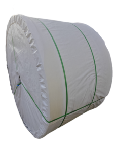 Kum ve çakıl için 12mm kalınlığında ısı ve kimyasal dayanıklı kalıplı kenar EP150 konveyör bant - Product Image 5