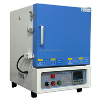 Horno de Mufla JINMING KYS-1200C-J de 4L para Investigación de Laboratorio, Tratamiento Térmico/Sinterización, Temperatura Máxima 1200°C, Cámara de Fibra Cerámica