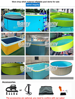 Piscine Portable sur Mesure avec Technologie Multi-Air, Tissu Drop Stitch DWF pour Enfants, Piscine Gonflable DWF pour Enfants