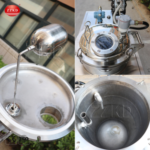 Machine de distillation et de récupération de solvant toluène usagé, efficacité 95%, modèle T-60Ex, matériau SS304, noyau de moteur pour l'industrie FRP - Product Image 3