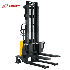 Venta Directa de Fábrica, Apilador Semieléctrico, Elevador Eléctrico de Alta Altura, Apilador Semieléctrico, Apilador de Palés - Product Image 1