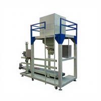 Automatische 10kg 50kg Abfüllmaschine für Kleinunternehmen Reis Dünger Pellets Mais Verpackungs- und Versiegelungsmaschine mit Trichter