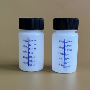 Bouteille en plastique vide de 60 ml en HDPE couleur naturelle de la marque TONBAY pour colle invisible anaérobie/UV avec bouchon à pinceau résistant aux enfants - Product Image 2