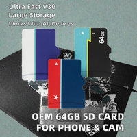 Kartu Memori SD Kelas 10 TF Card OEM Logo Harga Pabrik Kecepatan Tinggi 4gb 8gb 16gb 32gb 64gb 128gb untuk Ponsel Kamera