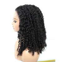 Perruque en dentelle sans colle 5x5, cheveux humains Bemy bruts 100% non traités, cuticules alignées, 18 pouces, vente en gros