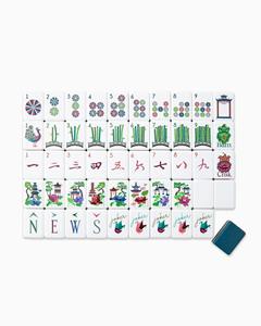Mahjong <span class=keywords><strong>de</strong></span> Luxe en Acrylique 2026 – 160 Tuiles Magnifiquement Sculptées, Style Américain 4 Couches – Le Cadeau <span class=keywords><strong>de</strong></span> Noël Ultime - Product Image 3