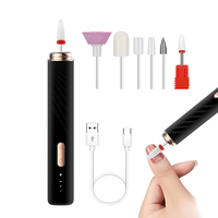 Taladro de Uñas Inalámbrico Recargable Portátil OEM, 15000 RPM, Utilizado en Salones de Uñas Profesionales, Máquina de Taladro de Uñas