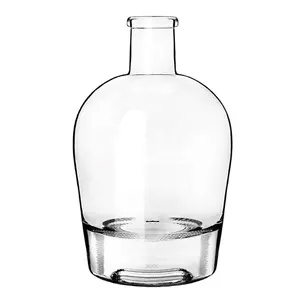 Kingstone 700ml Grip glass spirit bottle