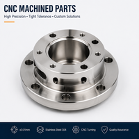 Piezas de Acero Inoxidable Mecanizadas por CNC Personalizadas, Torneado de Alta Precisión, Fresado, Mecanizado Suizo, Servicio de Fábrica OEM