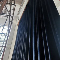 Rideau lourd rideau de scène en velours ignifuge-certifié NFPA 701, parfait pour les auditoriums scolaires, les studios et le théâtre