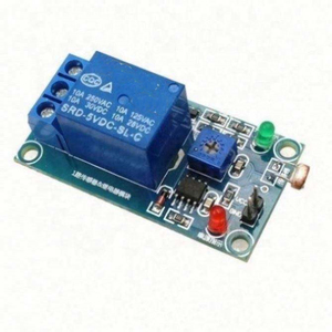 สวิตช์โฟโต้5V 12V ตัวต้านทานแสง <span class=keywords><strong>LDR</strong></span> รีเลย์โมดูลตรวจจับแสง - Product Image 1