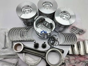 Kit de révision moteur 4TNV106 4TNV106T, kit de chemises de cylindre pour révision d'excavatrice - Product Image 2