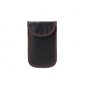 Sac Faraday en fibre de carbone de haute qualité, suspendu, avec logo personnalisé, blocage du signal de voiture, RFID, étanche, élégant, protection du signal de clé de voiture - Product Image 2