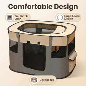 Casa <span class=keywords><strong>para</strong></span> Gatos de Gran Capacidad, Fácil de Limpiar, Cómoda y Transpirable, Caja de <span class=keywords><strong>Parto</strong></span> <span class=keywords><strong>para</strong></span> Perros y Gatos de Raza Pequeña - Product Image 3