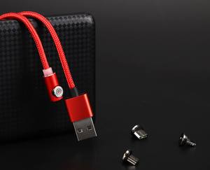 3in1 3 en 1 L <span class=keywords><strong>angle</strong></span> en forme de connecteur magnétique aimant câble de chargement pour iphone micro type c câble usb magnétique pour du gaming - Product Image 4