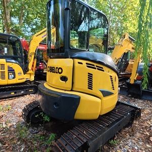 เครื่องจักรก่อสร้างจากโรงงานที่ประหยัดน้ำมันและทรงพลัง รถขุดไฮดรอลิกแบบตีนตะขาบ โคมัตสึ SK35SR มือสอง ขนาด 3.5 ตัน - Product Image 5