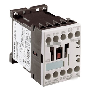 Relé de Protección 3RH1140-1AB00, 4 NO, 24 V CA, 50/60 Hz, Terminal de Tornillo, Tamaño S00 - Product Image 1