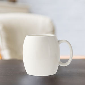 GRAND cadeau vente en gros tasse en céramique créative en forme de tambour tasses en céramique cadeau d'anniversaire tasse de sublimation de café tasse de thé au lait tasses de bureau sublimation - Product Image 4